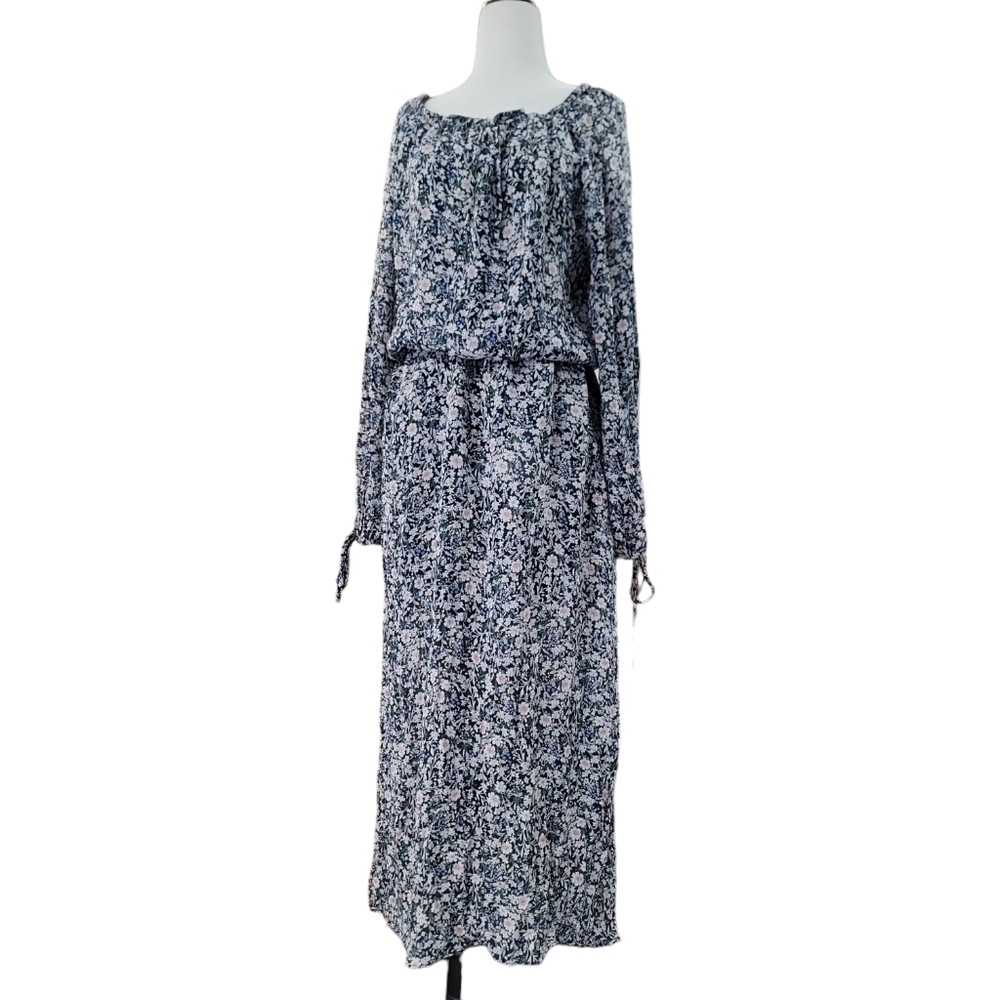Decjuba  Floral Midi Dress